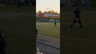 Hanceville High School Football Players working on Punting before game vs Midfield October 11 2024 [upl. by Nnylrac99]