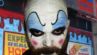 Captain Spaulding  Devils Rejects  Makeup Tutorial [upl. by Kcorb]