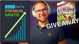 Aktier amp fonder live QampA GIVEAWAY av AKTIEBÖCKER  GRATIS BÖRSDATA PREMIUM [upl. by Ehrsam]