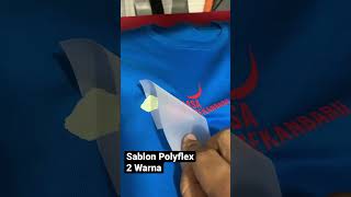 Sablon Polyflex 2 Warna [upl. by Terr]