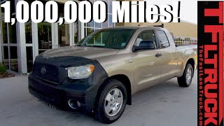 Meet the One Million Mile Toyota Tundra Still with Its Original V8 [upl. by Cela247]