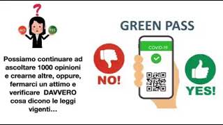 IMPORTANTISSIMO VIDEO SUL GREEN PASS OBBLIGATORIO  LA LEGGE SMENTISCE [upl. by Evyn492]