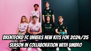 Brentford FC Unveils New Kits for 202425 Season in Collaboration with Umbro  NY Sports News [upl. by Bresee]