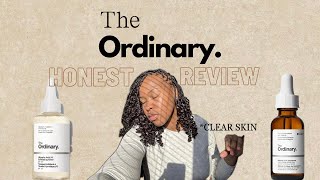 HONEST REVIEW The Ordinary Skincare Routine for CLEAR SKIN 🐚🫧🤍 [upl. by Ortiz]