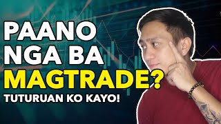 PAANO BA MAGTRADE  TRADING TUTORIAL PARA SA NEWBIES SA CRYPTO [upl. by Huey]