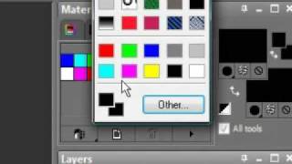 Paint Shop Pro Basics 3 Materials Palette  Addendum [upl. by Yoshi]