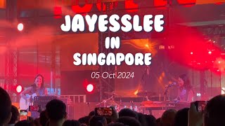 JAYESSLEE IN SINGAPORE  5 OCT 2024 [upl. by Yerfdog]