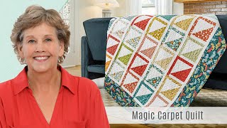 How to Make a Magic Carpet Quilt  Free Project Tutorial [upl. by Naek]