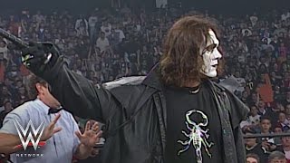 WWE Network Sting takes out the NWO– WCW Monday Nitro Sept 29 1997 [upl. by Lewert523]