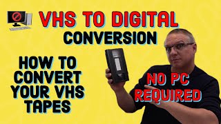 Convert VHS to Digital  How To Convert Your VHS Tapes  No PC Needed middlesiggy [upl. by Jablon]