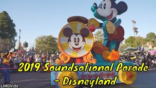 2019 NEW Mickey’s Soundsational Parade with New Parade Floats  Disneyland Resort California [upl. by Reisfield]