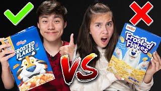 REAL FOOD vs RIPOFF FOOD Challenge [upl. by Ri]