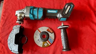 New Makita Cordless Angle Grinder 40v max 125mm  Professional tool [upl. by Nnagrom]