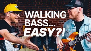 The EASIEST walking bass line formula EVER in under 5 minutes [upl. by Lebaron]