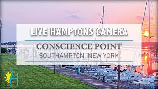 Hamptonscom  LIVE 4K Conscience Point Marina Southampton New York [upl. by Braca243]