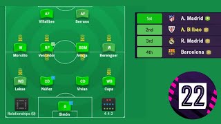 442 amazing tactic Football Manager Mobile 2022 [upl. by Eitak]