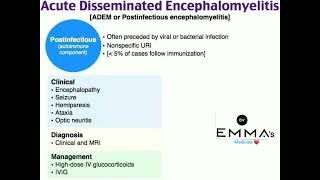 💠 Acute disseminated encephalomyelitis 💠 [upl. by Atikal]