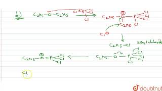 What happens when  a Ethyl bromide reacts with sodium ethoxide b Ethyl alcohol is heated with [upl. by Hilar552]