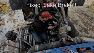 Fixed 60 Series Detroit Jake Brake with Great sound at the end [upl. by Landre]