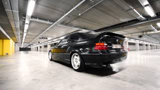 BMW E36 M3 Loud Revving and Burnout [upl. by Siri]