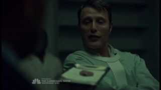 Hannibal Lecter eating Frederick Chiltons lip S03E12 [upl. by Aissirac345]