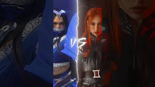 Kitana vs Black Widow Which Transition Stole the Show in October💥😱 [upl. by Fabe]