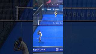 INSANE POINT 🫨 padel [upl. by Enomas]