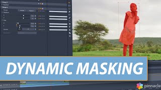 Dynamic Video Masking in Pinnacle Studio 24 [upl. by Trill567]