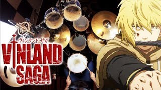 Kin  Vinland Saga OP  MUKANJYO  Drum Cover Studio Quality [upl. by Negyam]