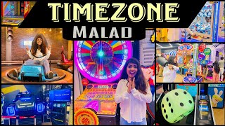 Timezone Games   Inorbit Mall Malad Game Zone   Complete Tour with all Rides and Prices [upl. by Sordnaxela]