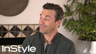 Jon Hamm Reveals His First Celebrity Crush  Man Of Style  InStyle [upl. by Kiersten]