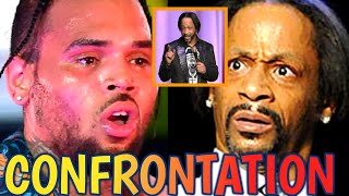 Chris Brown Attcks Katt Williams after he Exposed all his dirty secrets with his girlfriend [upl. by Yonah]