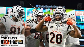 Bengals Top plays vs Jaguars Week 13 [upl. by Gaultiero209]