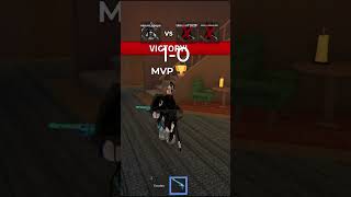 1v2 my freinds slay i win roblox [upl. by Nywroc]