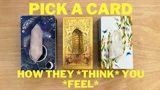 HOW THEY THINK YOU FEEL VS HOW YOU ACTUALLY FEEL♡ Pick A Card ♡ Timeless Love Tarot Reading [upl. by Nerrawed290]