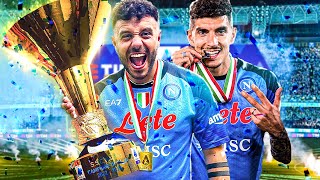 🏆 HO FESTEGGIATO INSIEME AL NAPOLI 🇮🇹 [upl. by Riancho468]