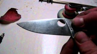 How To Mirror Polish A Knife [upl. by Barnaba]