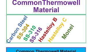 Thermowell Material [upl. by Konyn]