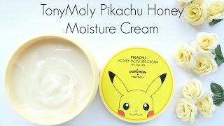 Review TonyMoly Pikachu Honey Moisture Cream [upl. by Eittocs940]