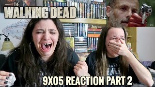 THE WALKING DEAD 9X05 quotWHAT COMES NEXTquot REACTION PART 2 [upl. by Inuat]