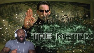 THE MATRIX 1999 MOVIE REACTION THIS WAS EPIC [upl. by Lanahtan941]