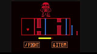 the full edgy sans fight so far [upl. by Pfosi]