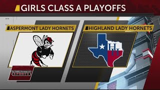 Aspermont tops Highland in girls playoffs [upl. by Triny]