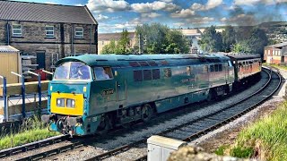 Keighley amp Worth Valley Railway DIESEL GALA 220624 [upl. by Lamee]