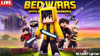 Minecraft Bedwars With Subs 🎮🔥 Live  Itz DKFighter [upl. by Banna]