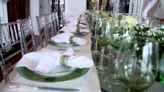 Flirting With Flavors Hamptons White Party Tablescape Tutorial [upl. by Gisella]