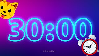 Electric Timer ⚡ 30 Minute Countdown [upl. by Lenny838]