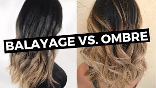 What is Ombre Hair  Balayage  What is the Difference between Ombre hair and Balayage [upl. by Dreddy]