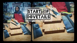 START OF DOVETAILS 🔵🛫 [upl. by Ffoeg]