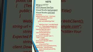 VSTS tutorial for beginnersVSTS Azure DevopsVisual Studio Test ProjectVSTSVS Unit TestDevOps [upl. by Dacia]